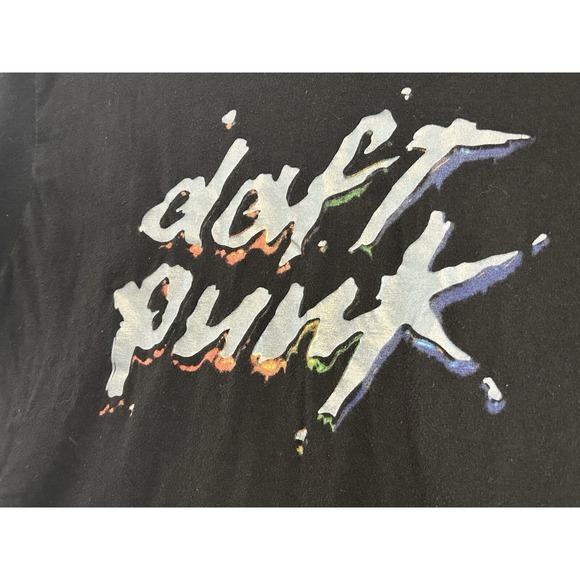 Daft Punk Foil Discovery Era Tour T-Shirt Sz Small Collector Vintage - Picture 5 of 11